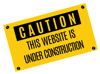 under construction label
